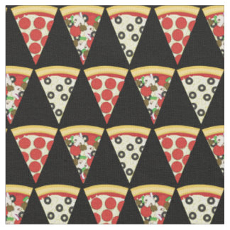 Pizza Cute Food Kids Fabric