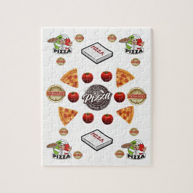 Pizza Decorative Jigsaw Puzzle (Vertical)