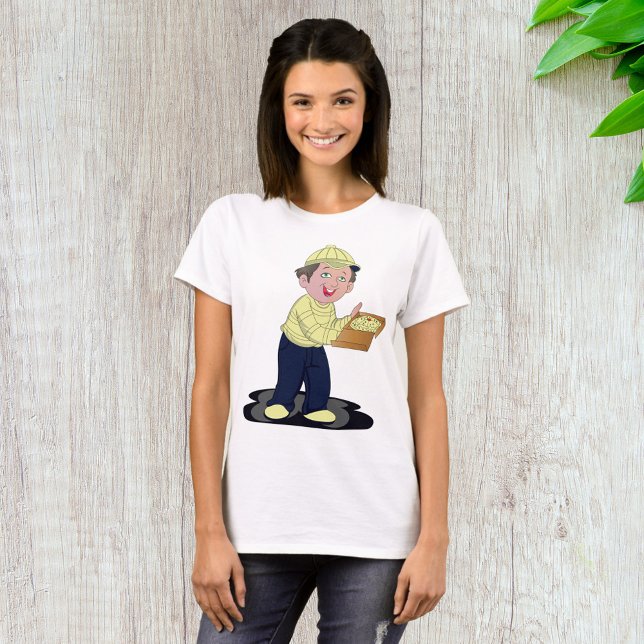 Pizza Delivery Boy Food T-Shirt (Creator Uploaded)