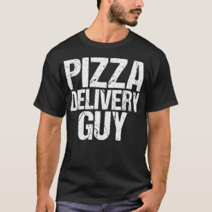 Pizza Delivery Guy Italian Funny Foodie Pun Costum T-Shirt