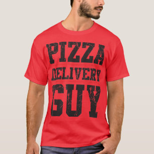 Pizza delivery guy matching pizza costume for men  T-Shirt