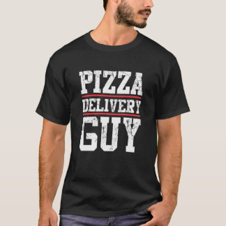 Pizza delivery guy matching pizza costume for men T-Shirt