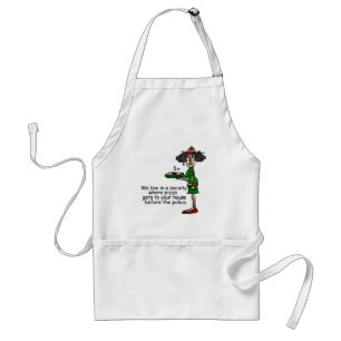 Pizza Delivery Humour Standard Apron