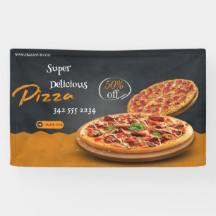 Pizza Delivery Pizza Cafe Pizza Restaurant open  Banner