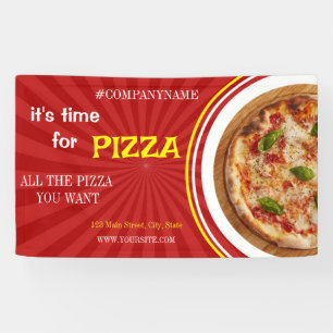 Pizza Delivery Pizza Cafe Pizza Restaurant open Banner