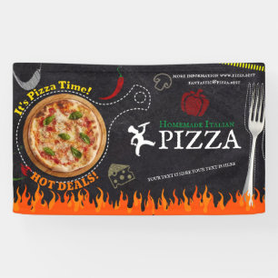 Pizza Delivery Pizza Cafe Pizza Restaurant open  Banner