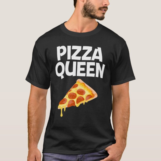 Pizza Designs For Women Mom Food Pun Pie Foodie Ea T-Shirt (Front)