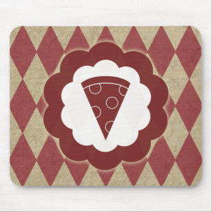 pizza diamonds mouse mat