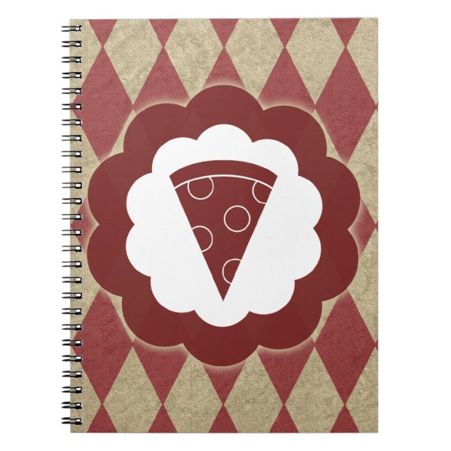 pizza diamonds notebook (Front)