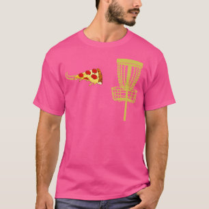 Pizza Disc Golf Frisbee Funny T Shirt Gift For Men