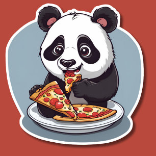 Pizza Eating Panda