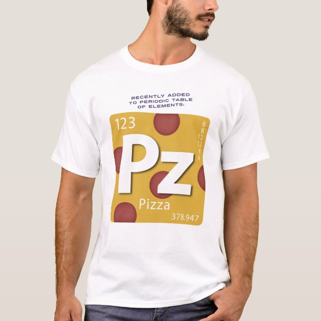 Pizza Element with Pepperoni! Shirt (Front)