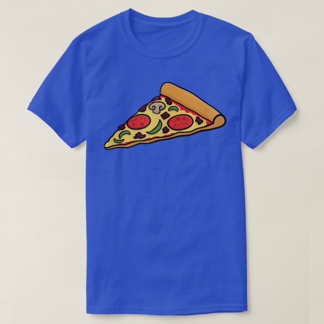 Pizza Emoticon Temoticons Great Giftunise 15883176 T-Shirt (Design Front)
