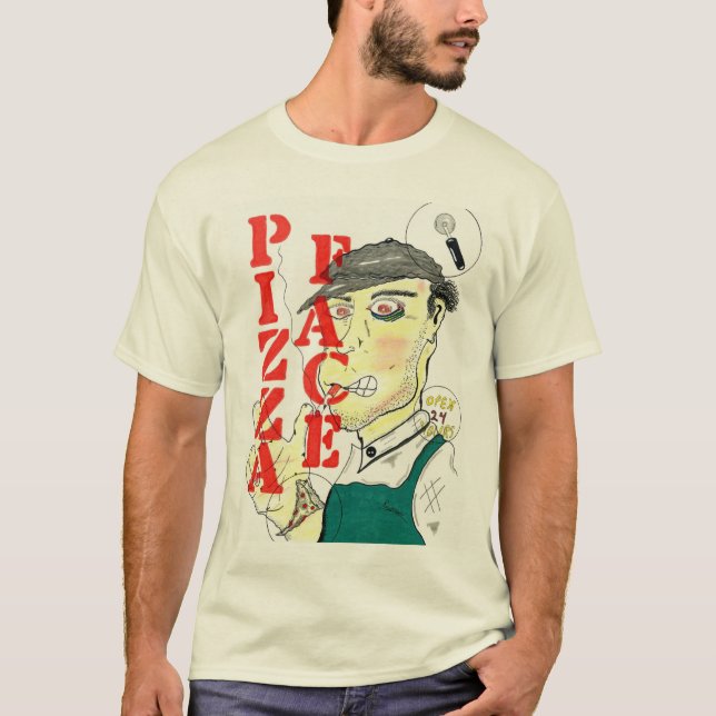 "Pizza Face" T-Shirt (Front)