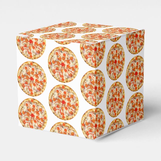 Pizza Favour Box (Front Side)
