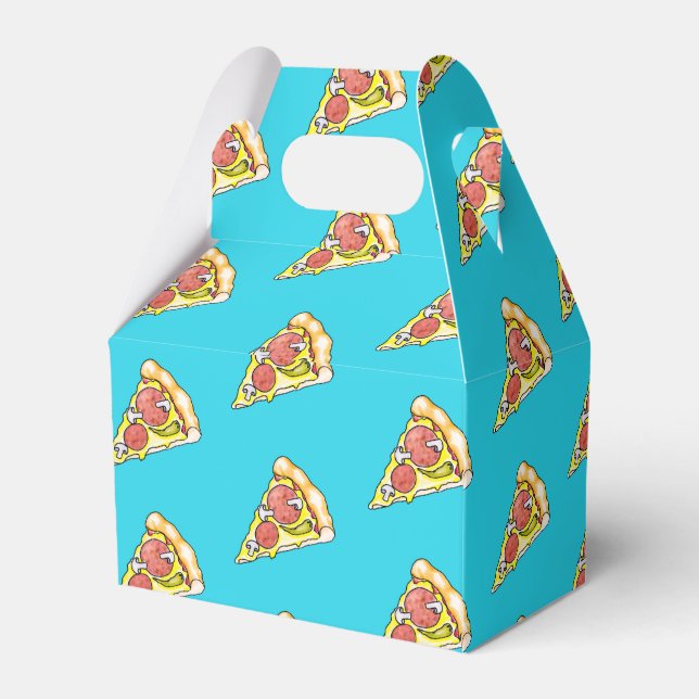 Pizza Favour Box (Back Side)