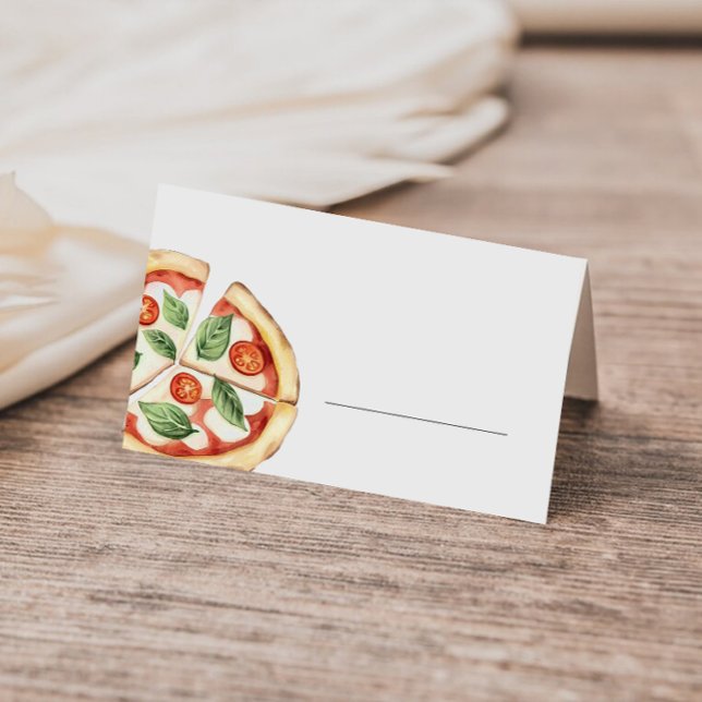 Pizza Fill in Buffet Place Card (Creator Uploaded)