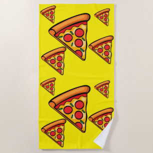 Pizza Friday Design - Beach Towel