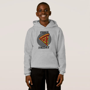 Pizza Friday Design - Kids' Pullover Hoodie