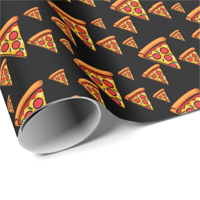 Pizza Friday Design - Matte Wrapping Paper (Roll Corner)