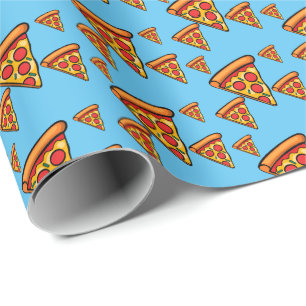 Pizza Friday Design - Matte Wrapping Paper
