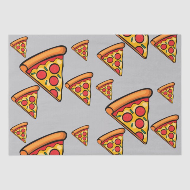 Pizza Friday Design - Tissue Paper (Front)