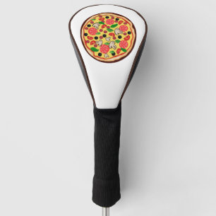 PIZZA FUNNY GOLF DRIVER COVER GOLF GIFTS