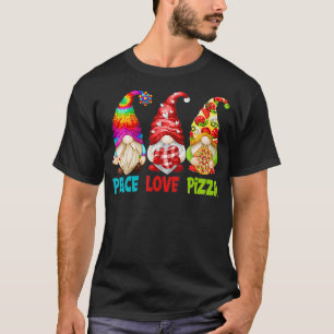 Pizza Gnomes For Men And Women Cute Pizza Lover349 T-Shirt