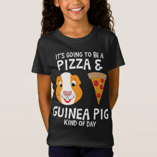 Pizza & Guinea Pig Kind Of Day-Guinea Pig Lover-Pi T-Shirt