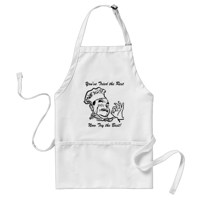 Pizza Guy Apron with Pizza Box Phrase (Front)