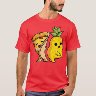 Pizza Hawaii Couple Dancing Pineapple And Pizza L T-Shirt