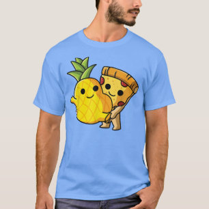 Pizza Hawaii couple - dancing Pineapple and Pizza T-Shirt