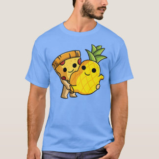 Pizza Hawaii lovers  dancing pose Pineapple and Pi T-Shirt