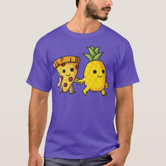 Pizza Hawaii Pineapple and Pizza love T-Shirt