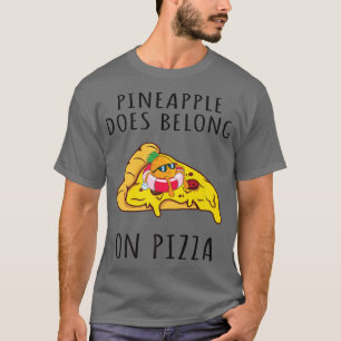 Pizza Hawaii Pineapple Pizza Food 698 T-Shirt