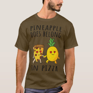 Pizza Hawaii Pineapple Pizza Food Premium3255 T-Shirt