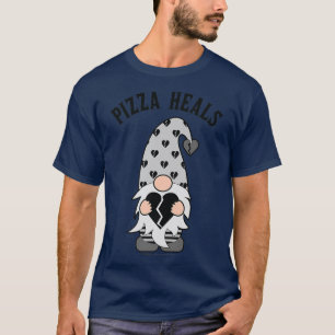 Pizza Heals Antivalentines Day Gnome 3261 T-Shirt