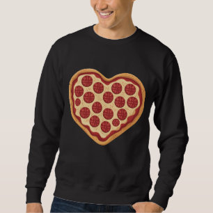 Pizza Heart Shaped Cute Valentine's Day Sweatshirt