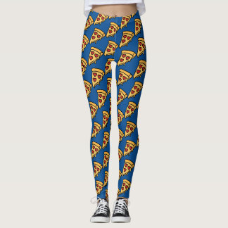 Pizza Hearts Pattern Leggings