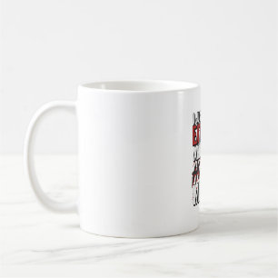 Pizza Horror Movies Vintage Halloween Typography S Coffee Mug
