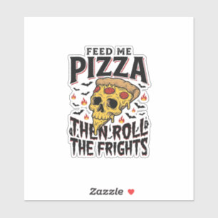 Pizza Horror Shirt Vintage Engraving Movie Night D
