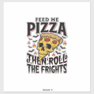 Pizza Horror Shirt Vintage Engraving Movie Night D