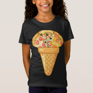 PIZZA ICE CREAM - FUNNY FAST FOOD AND ICE CREAM CO T-Shirt