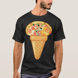 PIZZA ICE CREAM - FUNNY FAST FOOD AND ICE CREAM CO T-Shirt