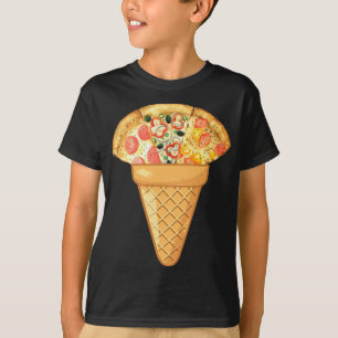 PIZZA ICE CREAM - FUNNY FAST FOOD AND ICE CREAM CO T-Shirt