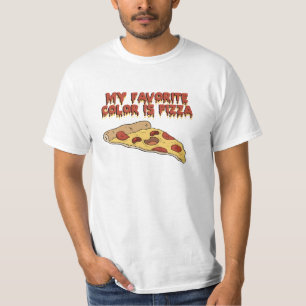 Pizza Is My Favourite Colour T Shirt