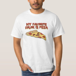 Pizza Is My Favourite Colour T Shirt