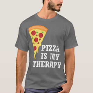 Pizza is my Therapy Pizza Chef Italian Food T-Shirt