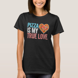 Pizza is my true love pizza pepperoni Raglan T-Shirt