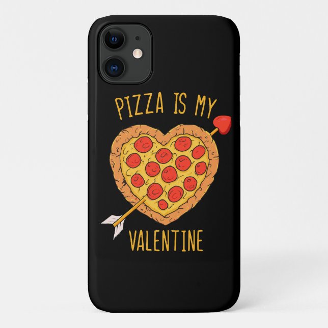 Pizza Is My Valentine Case-Mate iPhone Case (Back)